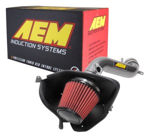 Toyota Camry Performance Air Intake - AEM Induction - AEM Dryflow air filter with mandrel-bent aluminum tube - Gunmetal Gray - `18-`20